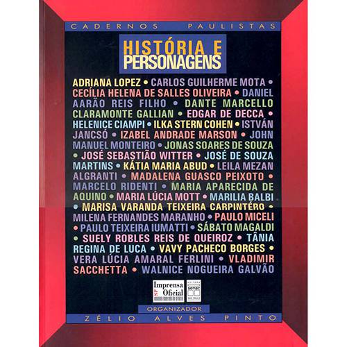 Livro - Cadernos Paulistas - História e Personagens