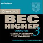 Livro - Cambridge Bec Higher 3 Cd Audio