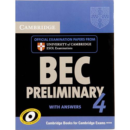 Livro - Cambridge BEC Preliminary 4 With Answers