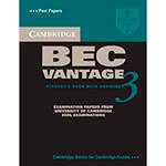 Livro - Cambridge Bec Vantage 3 With Answers