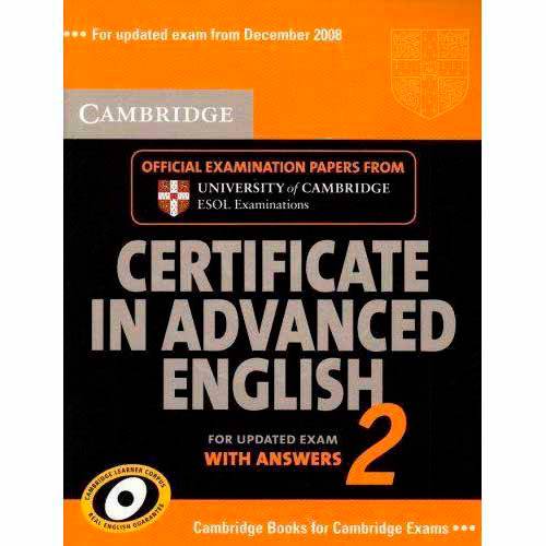 Livro - Cambridge Certificate In Advanced English 2 For Updated Exam With Answers