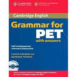 Livro - Cambridge Grammar For Pet Book With Answers