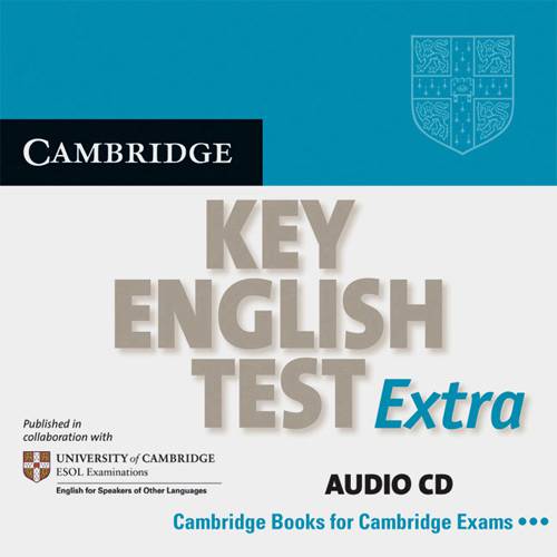 Livro - Cambridge Key English Test Extra - Audiobook