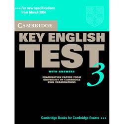 Livro - Cambridge Key English Test 3 - Student's Book With Answers