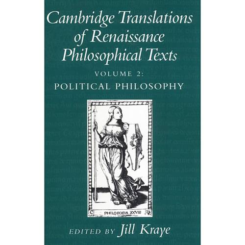 Livro - Cambridge Translations Of Renaissance Philosophical Texts - Vol. 2