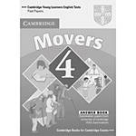 Livro - Cambridge Young Learners English Tests Movers 4 - Answer Booklet