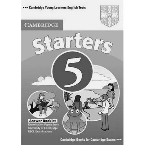 Livro - Cambridge Young Learners English Tests - Starters 5 Answer Booklet