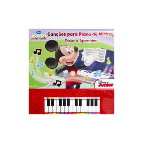 Livro - Cancoes para Piano do Mickey
