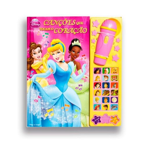 Livro Canções que Tocam o Coração - Princesas Disney