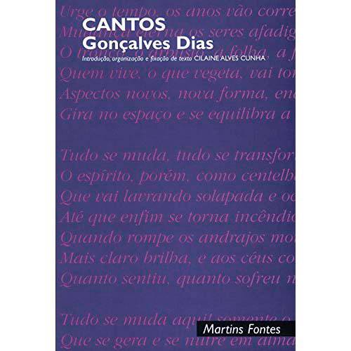 Livro - Cantos - Gonçalves Dias