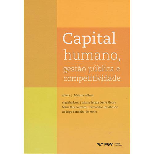 Livro - Capital Humano, Gestão Pública e Competências