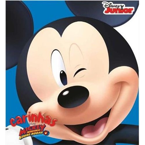Livro Carinhas Disney - Mickey Aventuras Sobre Rodas - EDITORA DCL