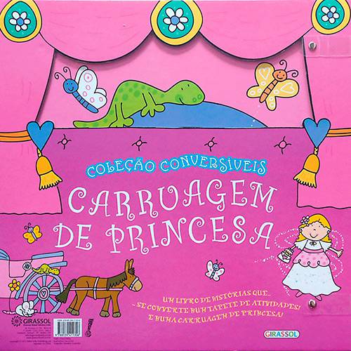 Livro - Carruagem de Princesa - Coleção Conversíveis