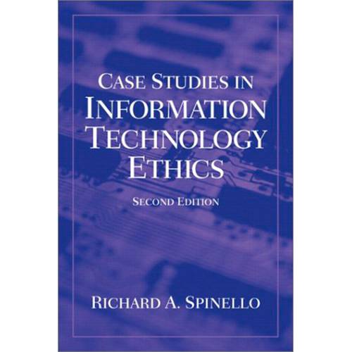 Livro - Case Studies In Information Technology Ethics
