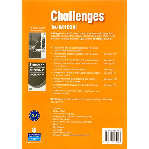 Livro - Challenges - Workbook 2 With CD-Rom