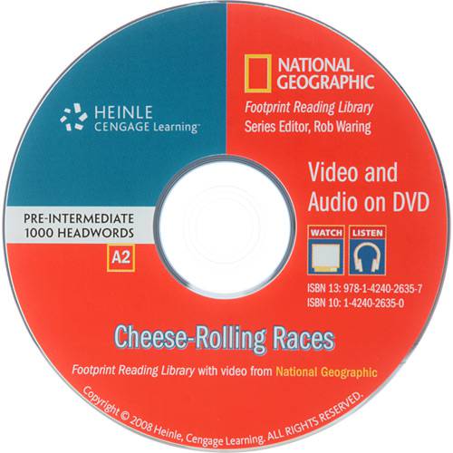 Livro - Cheese-Rolling Races - Footprint Reading Library With Video From National Geographic