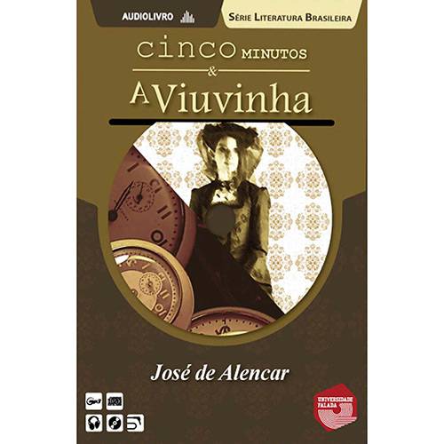 Livro - Cinco Minutos & a Viuvinha - Audiolivro - Série Literatura Brasileira