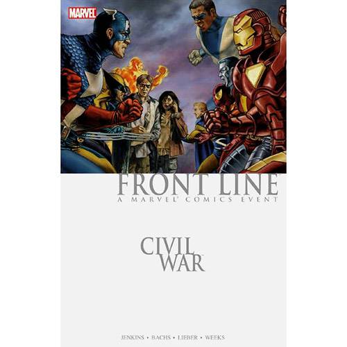 Livro - Civil War: Front Line