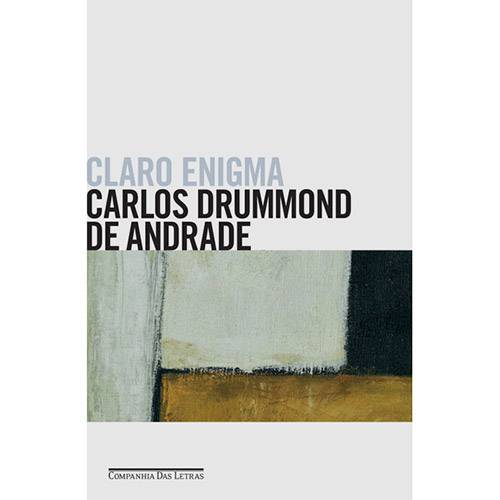 Livro - Claro Enigma - Coleção Carlos Drummond de Andrade