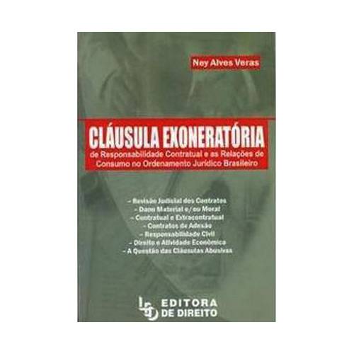 Livro - Cláusula Exoneratória