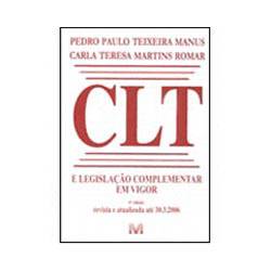 Livro - CLT e Legislação Complementar em Vigor