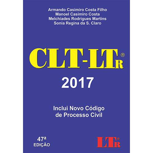 Livro - CLT-LTr 2017