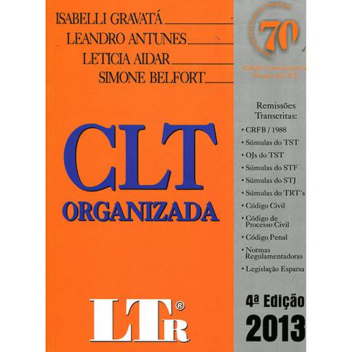 Livro - CLT Organizada 2013