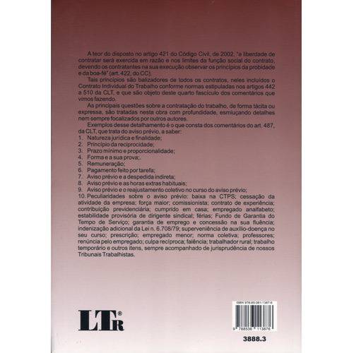 Livro - CLT Volume 4 - Doutrina, Jurisprudência Predominante e Procedimentos Administrativos