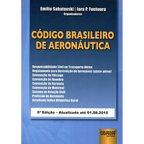 Livro - Código Brasileiro de Aeronáutica