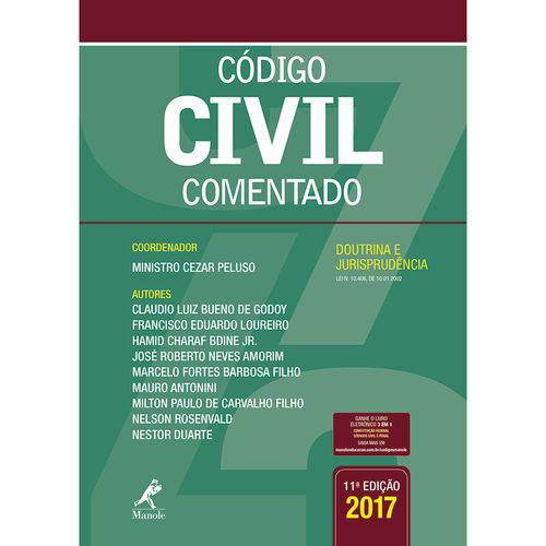 Livro - Código Civil Comentado - Peluso
