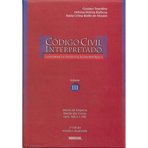 Livro - Código Civil Interpretado - Vol. 3