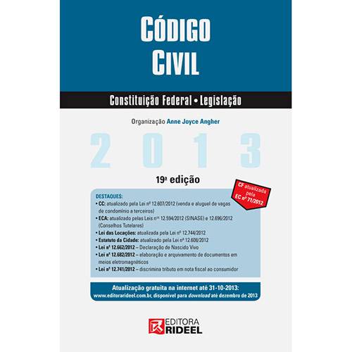 Livro - Código Civil - Série Compacta Individual