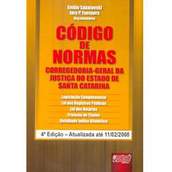 Livro - Código de Normas CorregedoriaGeral da Justiça do Estado de Santa Catarina