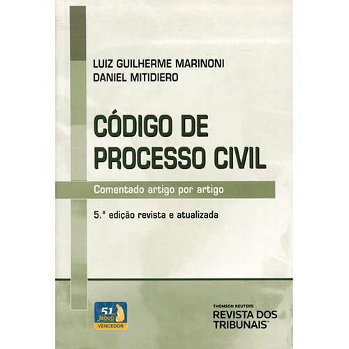 Livro - Código de Processo Civil: Comentado Artigo por Artigo