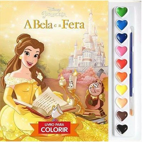 Livro Coleção Aquarela Disney - a Bela e a Fera - EDITORA DCL