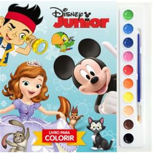 Livro Coleção Aquarela Disney - Disney Junior Novo - EDITORA DCL