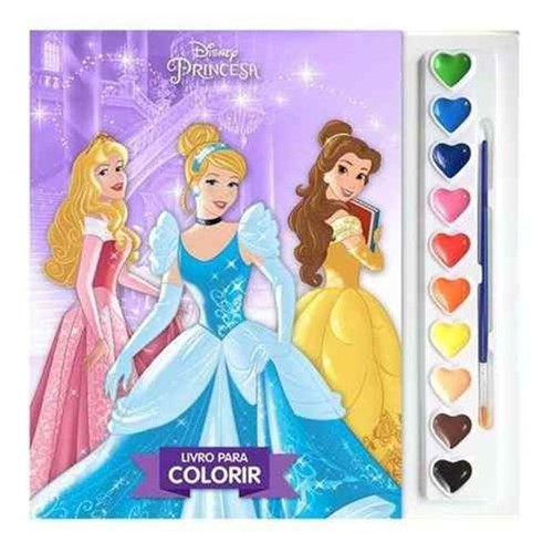 Livro Coleção Aquarela Disney - Princesas - EDITORA DCL