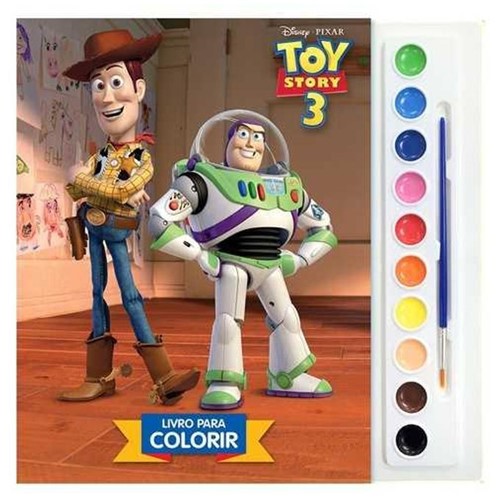 Livro Coleção Aquarela Disney - Toy Story 3 - EDITORA DCL