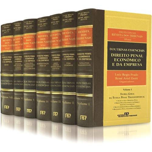 Livro - Coleção Doutrinas Essenciais - Direito Penal Econômico e da Empresa - Volumes I ao VII
