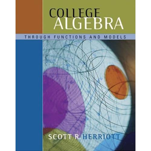 Livro - College Algebra Through Functions And Models