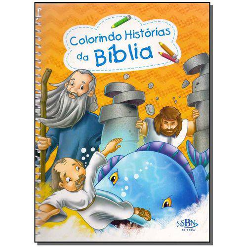 Livro - Colorindo Historias da Biblia - Vol. Unico