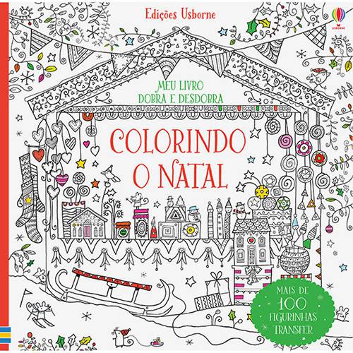 Livro - Colorindo o Natal: Meu Livro Dobra e Desdobra