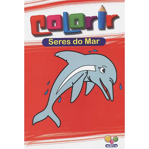 Livro - Colorir - Seres do Mar