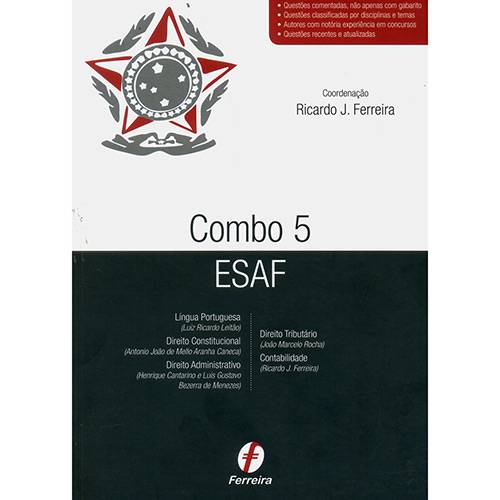 Livro - Combo 5: ESAF - Série Concursos