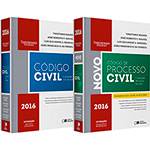 Livro - Combo Código Civil e Legislação em Vigor + Código de Processo Civil e Legislação Processual em Vigor
