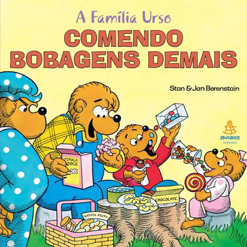 Livro - Comendo Bobagens Demais: Coleção a Família Urso
