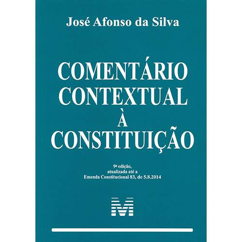 Livro - Comentário Contextual à Constituição