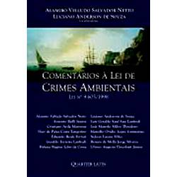 Livro - Comentários a Lei de Crimes Ambientais Lei Nº 9.605/1998