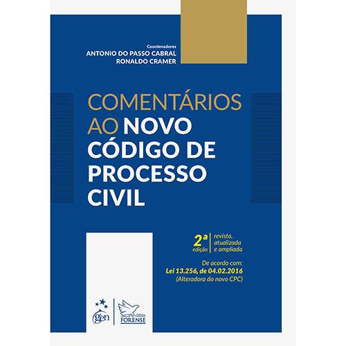Livro - Comentários ao Novo Código de Processo Civil
