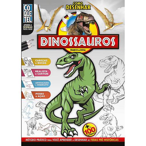 Livro - Como Desenhar Dinoussauros